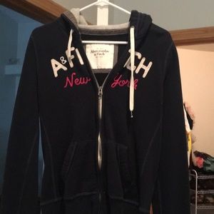 Abercrombie and Fitch zip up hoodie.